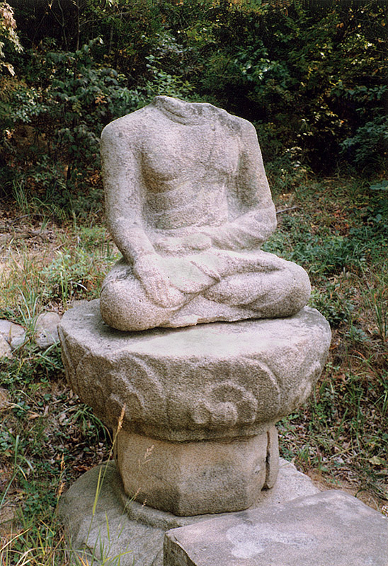 경주침식곡석불좌상