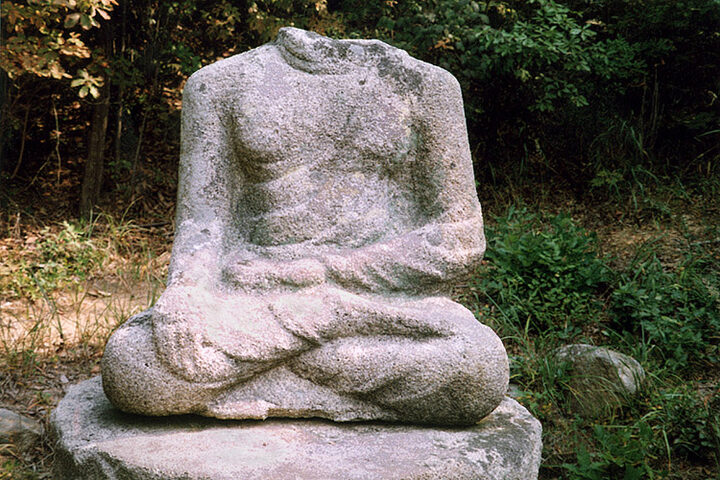 경주침식곡석불좌상