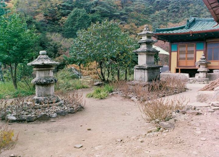 초암사동부도(전경)