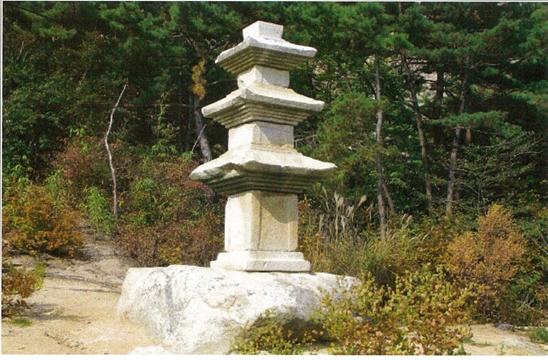 경주남산 지암곡 제3사지 삼층석탑
