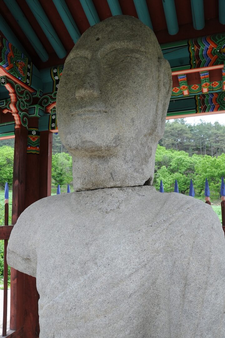 승안사지석조여래좌상 (촬영:문화재청)
