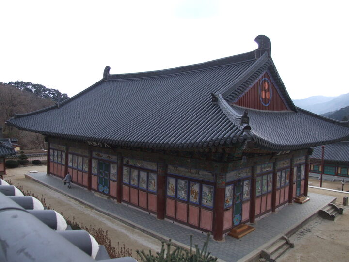 해인사대적광전(배면)