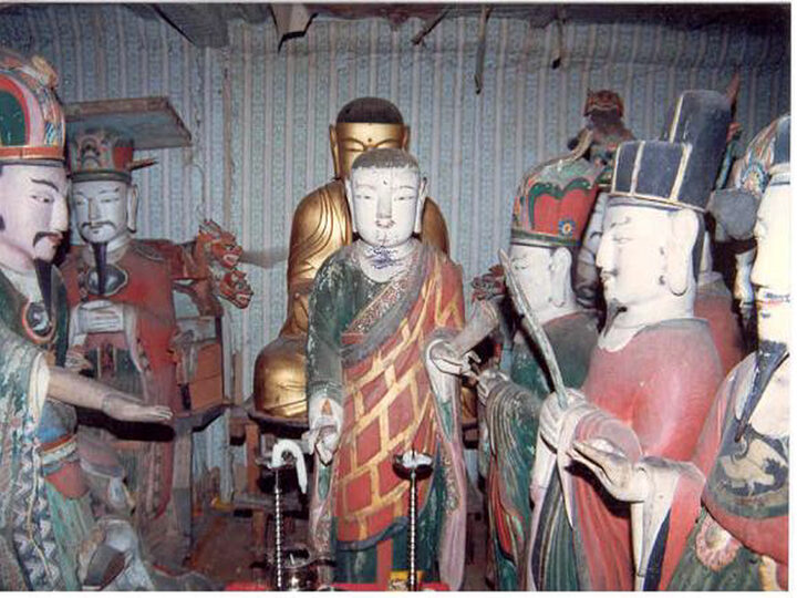 함양용추사지장시왕상