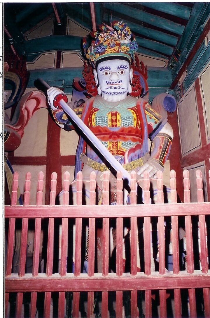 쌍계사 사천왕상(남주 증장천왕)
