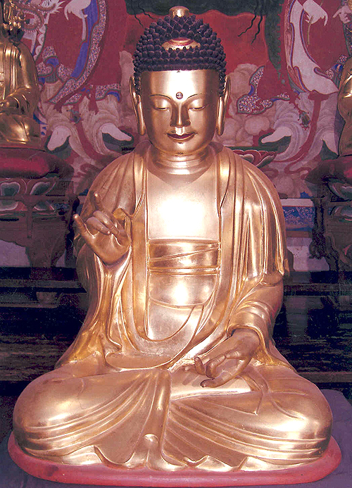 본존불