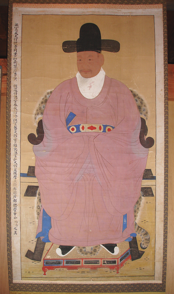 신석우 영정