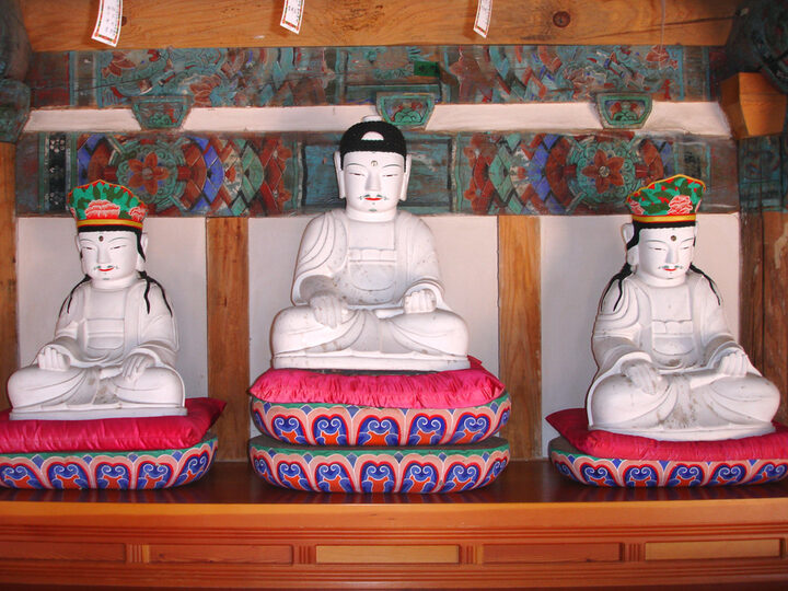 석가삼존
