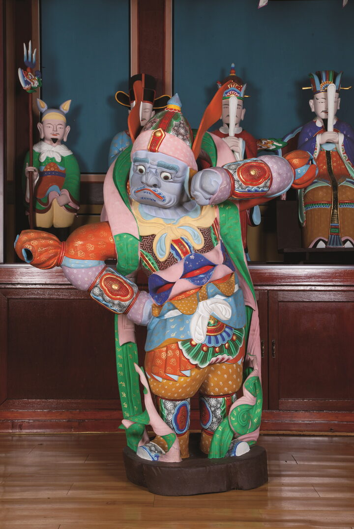 서봉사 명부전 인왕상(우)