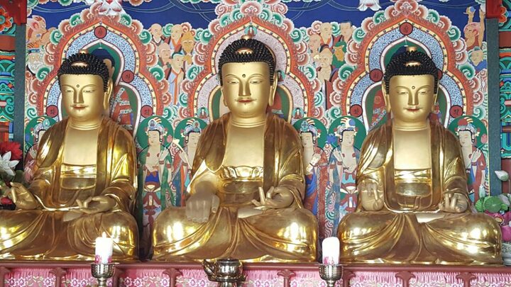 고성사 목조삼불좌상
