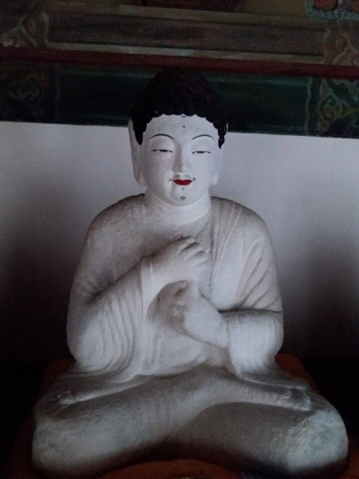 영주 성혈사 석조비로자나불좌상