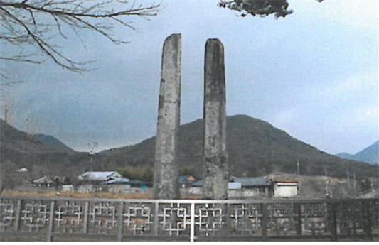 산청 단속사지 당간지주