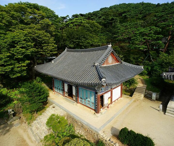전등사 약사전 후불탱