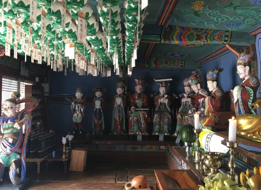 부여무량사지장보살및시왕상일괄