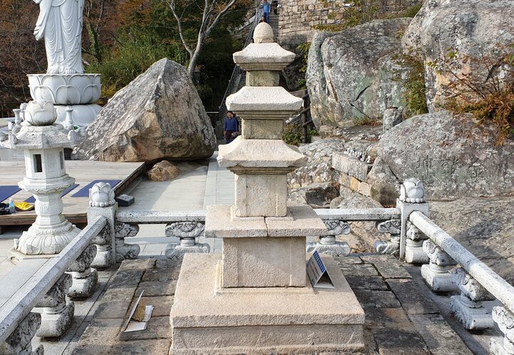 남해 보리암 삼층석탑