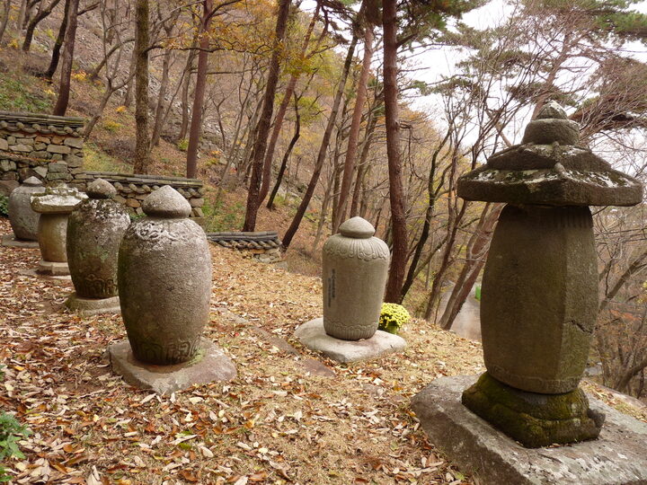 남해 용문사 승탑군