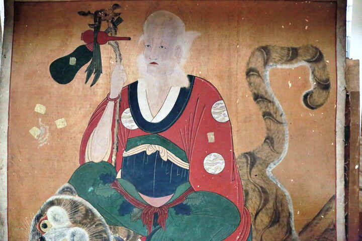 고창 선운사 석상암 산신도