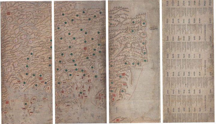 아산 삼도수군해방총도