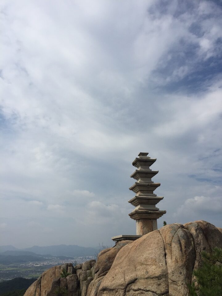 경주 남산 포석곡 제6사지 오층석탑
