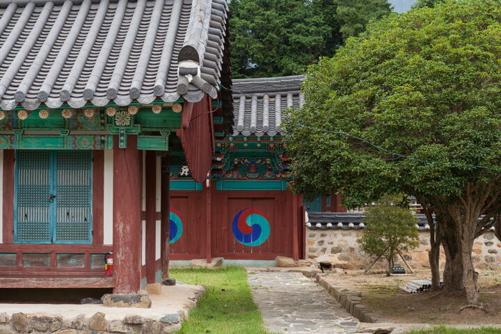 거제향교_내부 전경 (촬영년도 : 2015년)