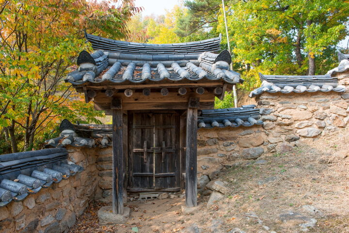 봉화 사미정_출입문 (촬영년도 : 2015년)