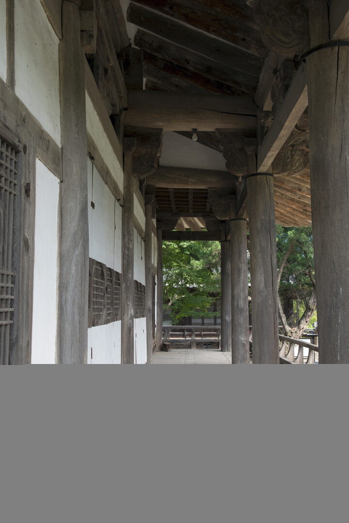 용계서원_강당 뒷마루 (촬영년도 : 2015년)