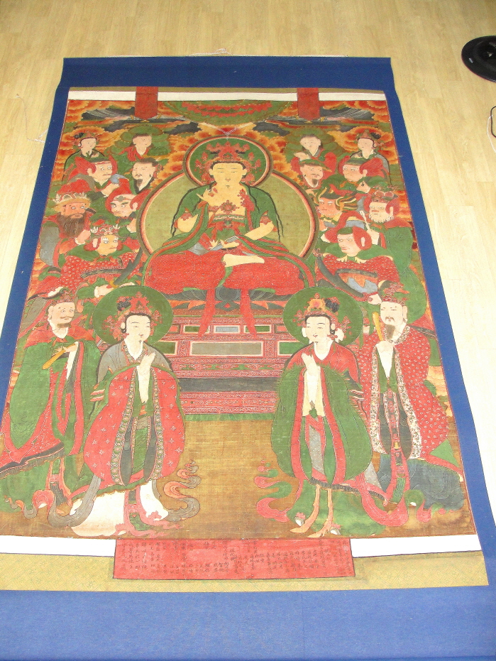 통영 연화도 연화사 삼장보살도2