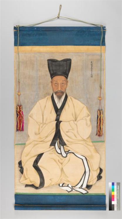 간재 전우 초상화(부안군)