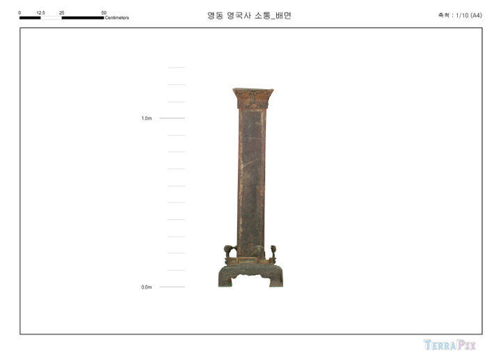 영동 영국사 목조소대 3D스캔자료