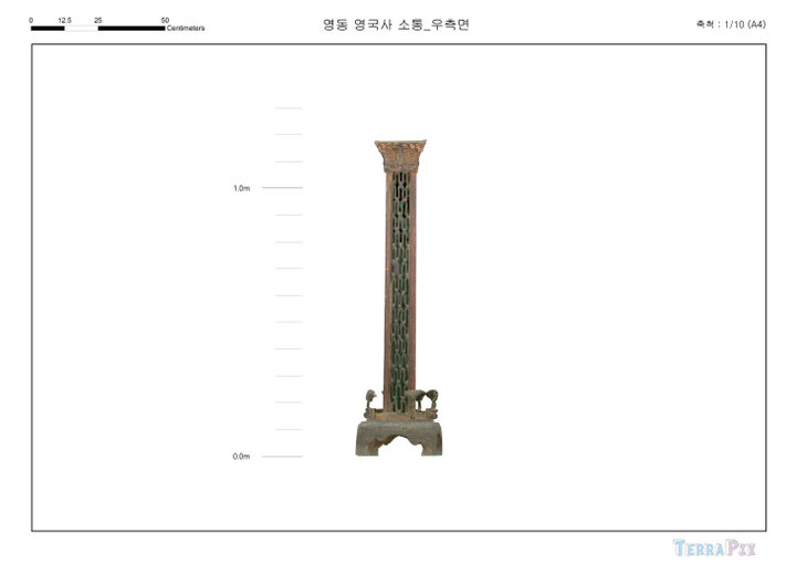 영동 영국사 목조소대 3D스캔자료