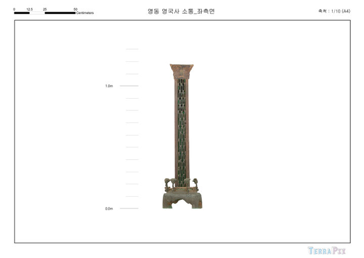 영동 영국사 목조소대 3D스캔자료