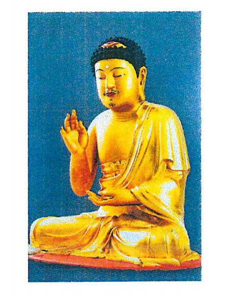 창원 보은사 목조여래좌상