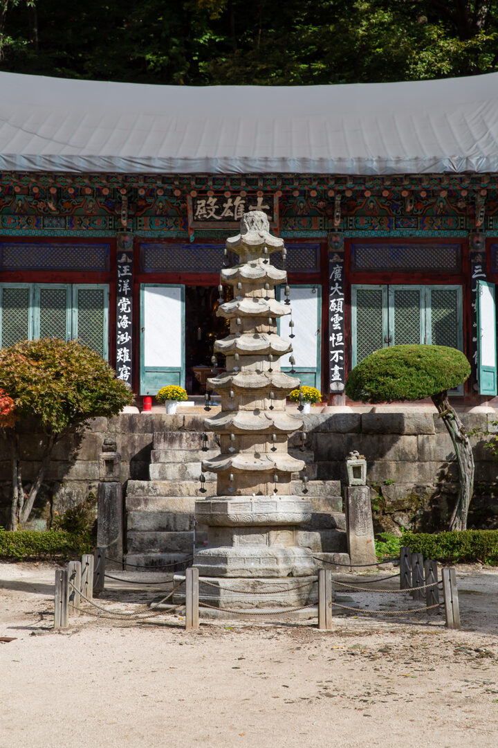 남양주 묘적사 팔각다층석탑