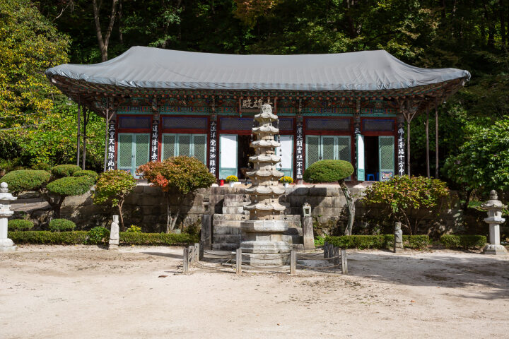 남양주 묘적사 팔각다층석탑