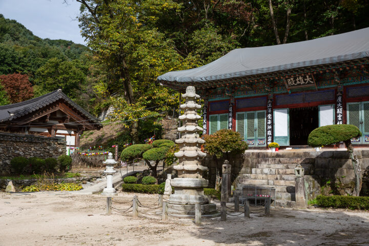 남양주 묘적사 팔각다층석탑