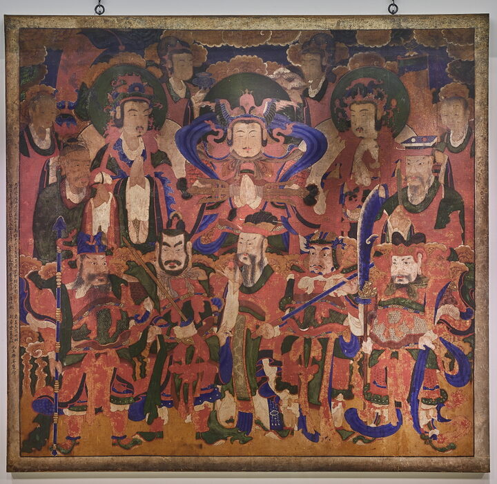 평창 오대산 중대 신중도(월정사성보박물관)