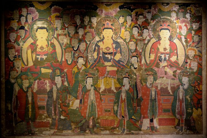 원주 구룡사 삼장보살도(월정사성보박물관)
