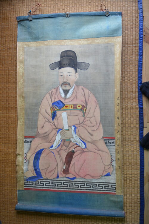 진주 남악서원 최치원 초상