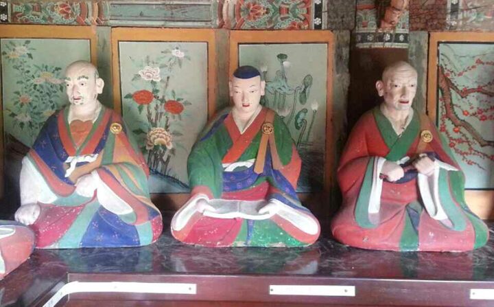 구미 대둔사 소조십육나한상 및 권속 일괄, 구미시