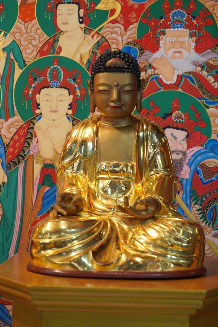 광주 덕산사 목조여래좌상
