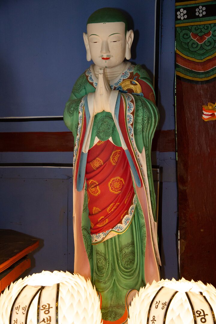 부여무량사지장보살및시왕상일괄(사진)_지장보살,무독귀왕,도명존자 (촬영년도_2024년)