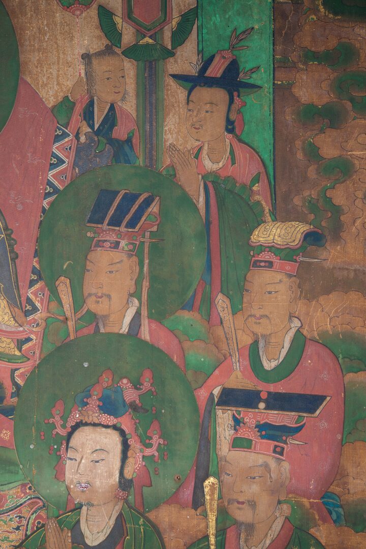 당진 성당사 제석천도(사진)_세부 (촬영년도_2024년)