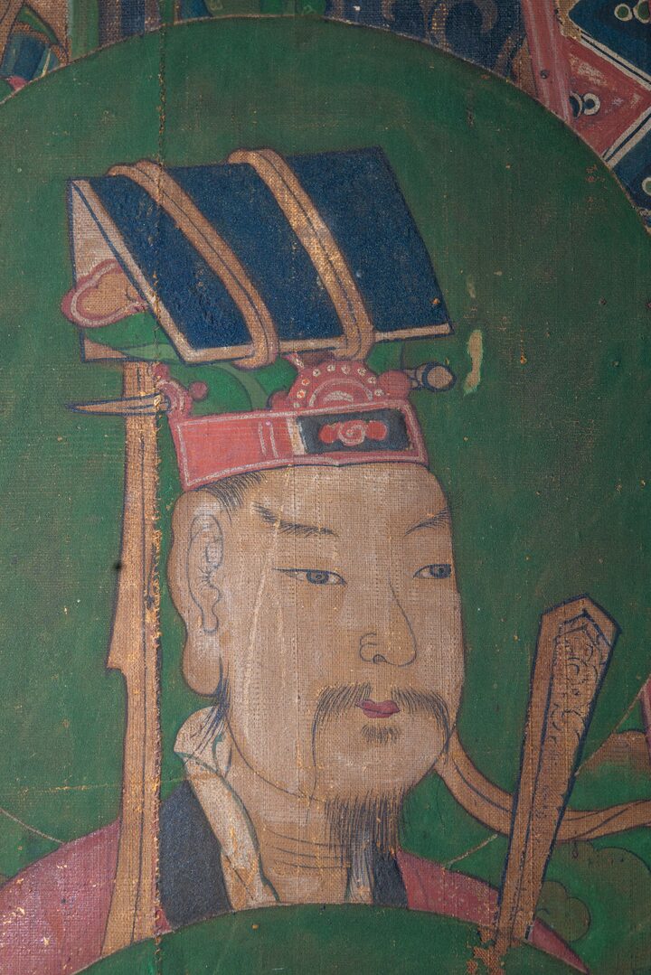 당진 성당사 제석천도(사진)_세부 (촬영년도_2024년)
