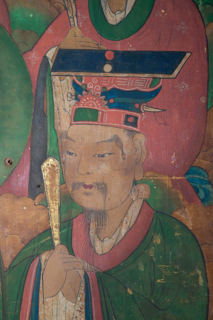 당진 성당사 제석천도(사진)_세부 (촬영년도_2024년)