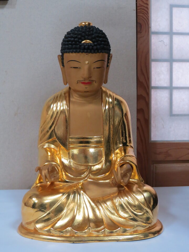 황룡사 목조아미타여래좌상