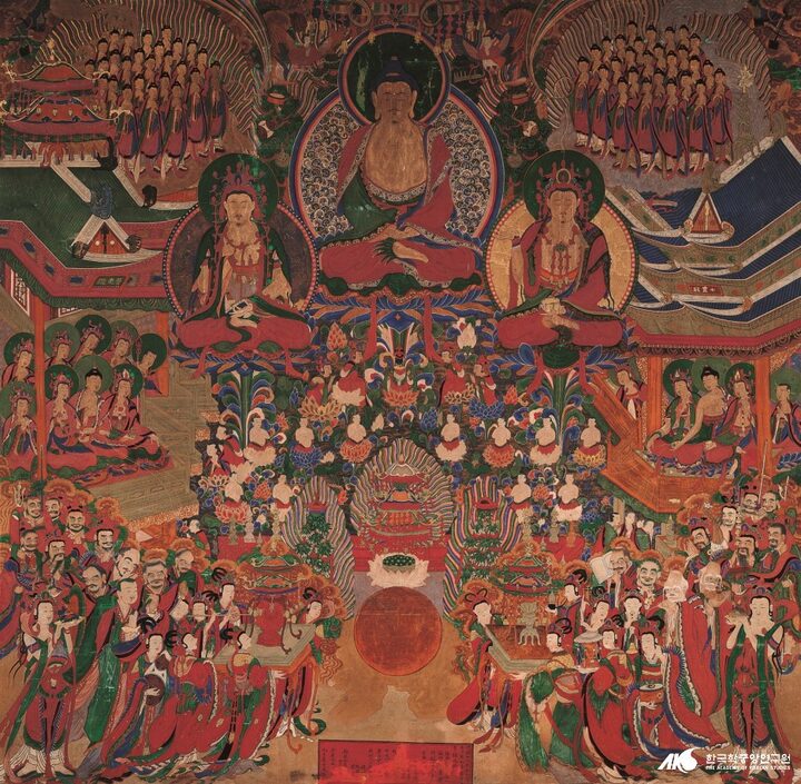 지장사 극락구품도