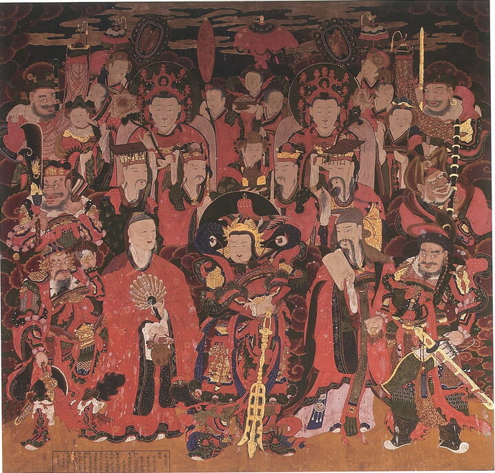 경국사 신중도
