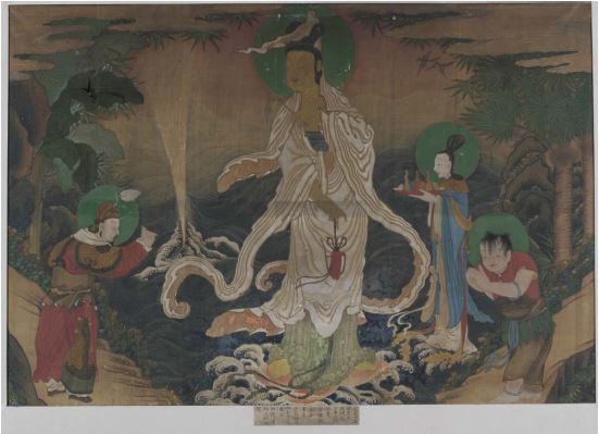미타사 백의관음도