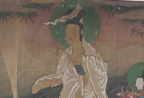 미타사 백의관음도