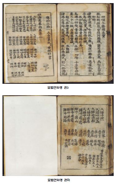 묘법연화경 권1∼3