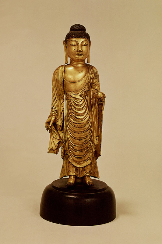 금동약사여래입상(金銅藥師如來立像)